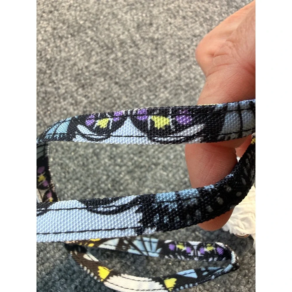 Vera Bradley ReActive Lanyard Plaza Medallion Blue Purple Floral 26692-X76 NWT